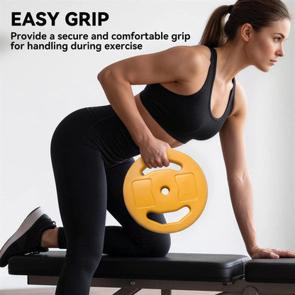 44lbs Adjustable Barbell Weight Set, Non-Slip Handle, Home Gym Dumbbells & Barbells at Gallery Canada