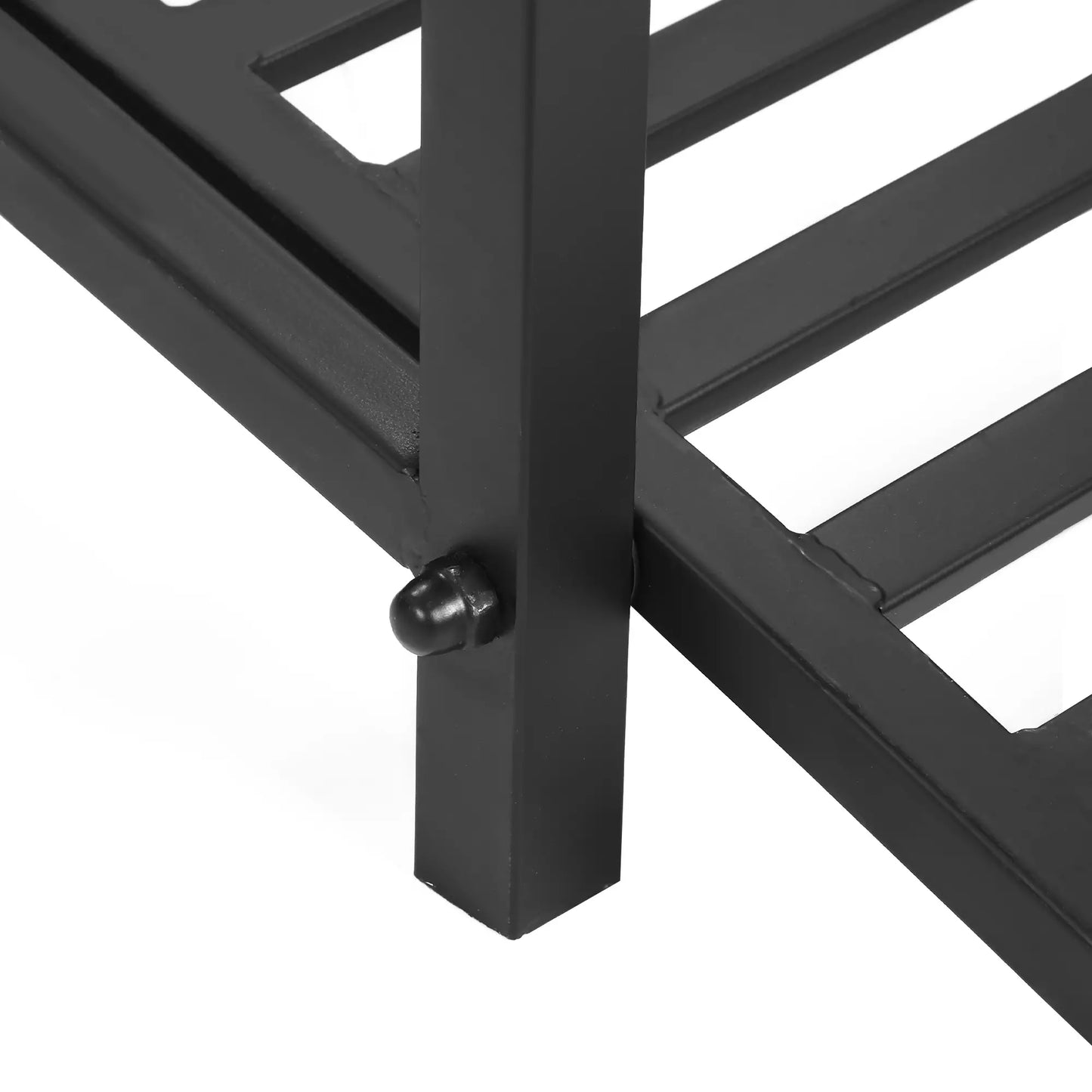 3.3FT Garden Bridge with Railings, Arc Footbridge, Black Garden Bridges at Gallery Canada