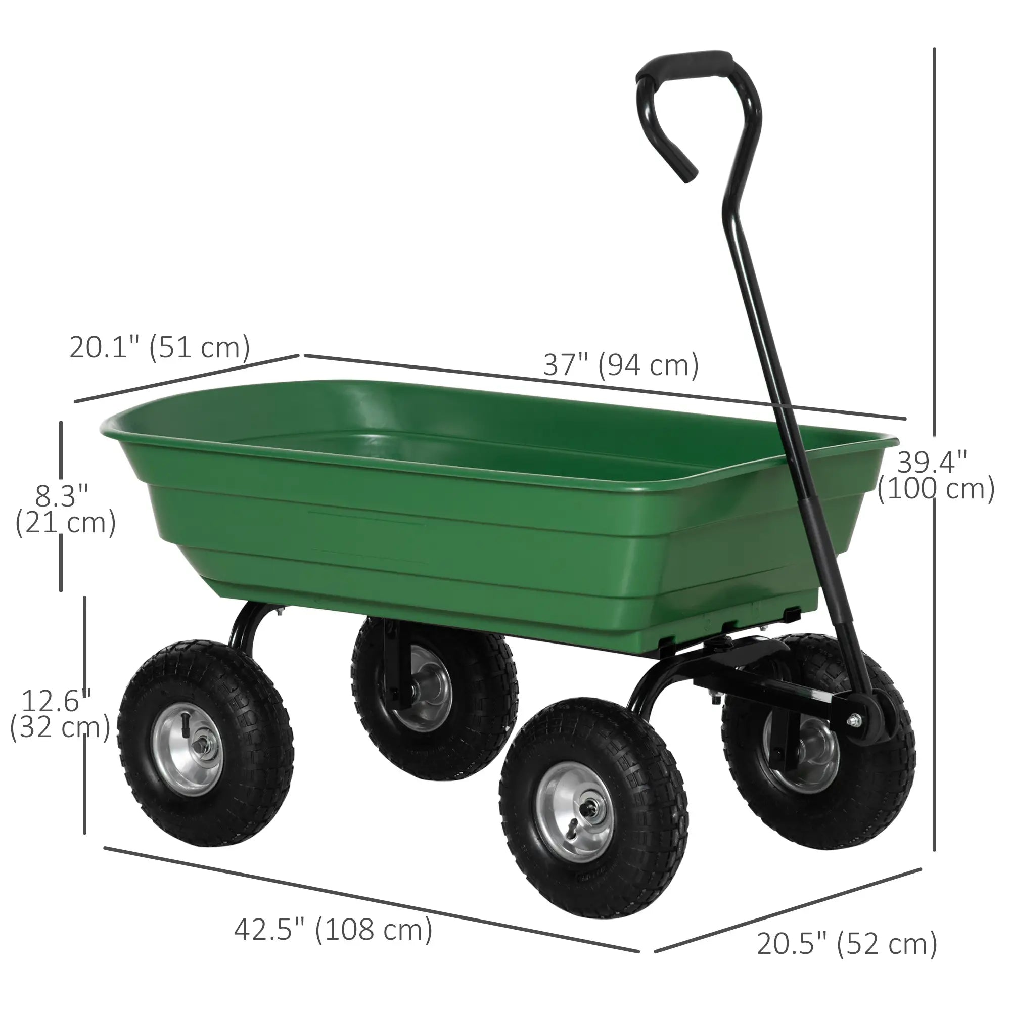 Steel Garden Cart, 10