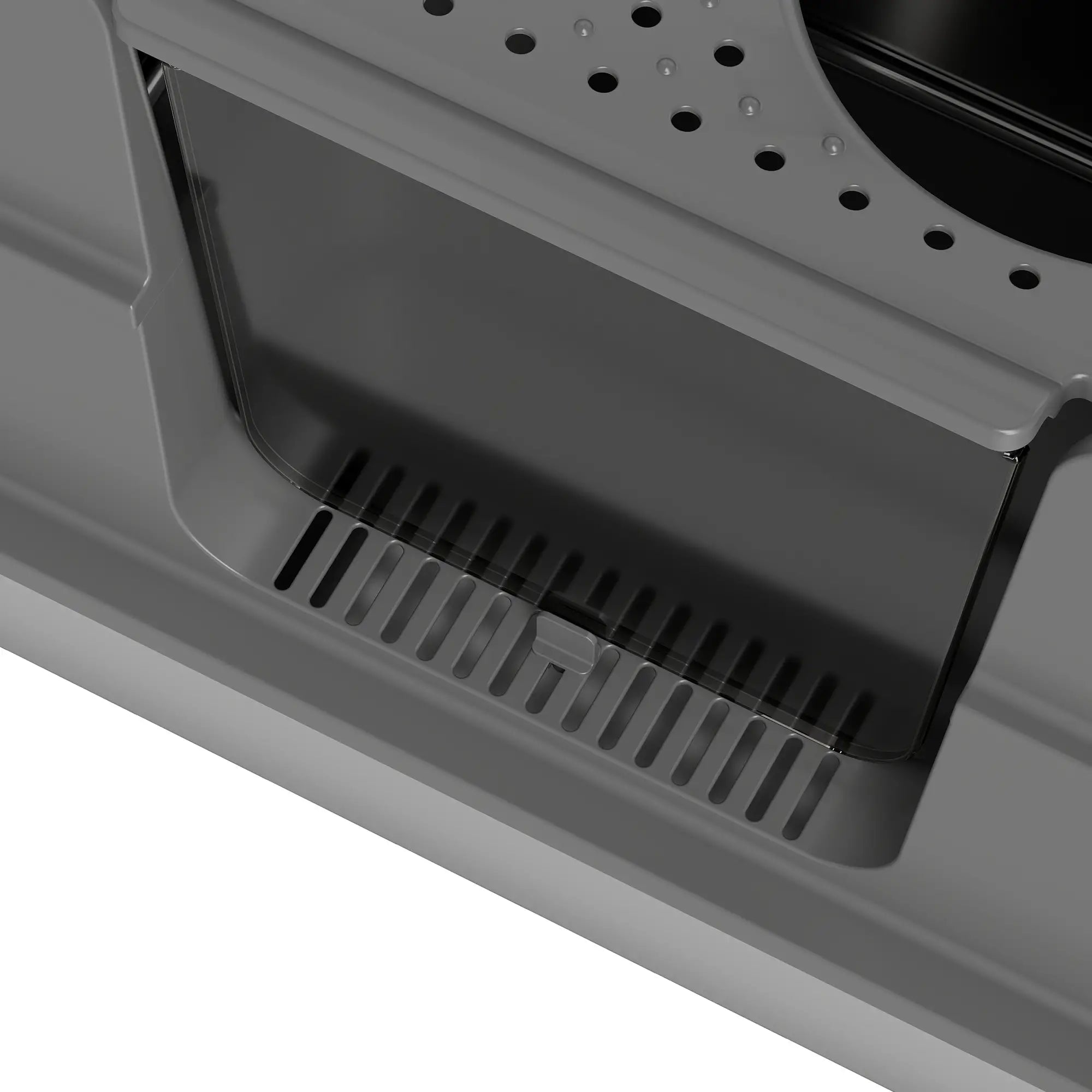 XL Stainless Litter Box With 100° Flip Top, Scoop, Dual Entry, Stainless Cat Litter Box Enclosures at Gallery Canada