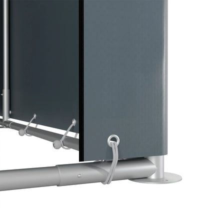 7'x5' Portable Outdoor Storage Shed, Dark Grey Sheds at Gallery Canada