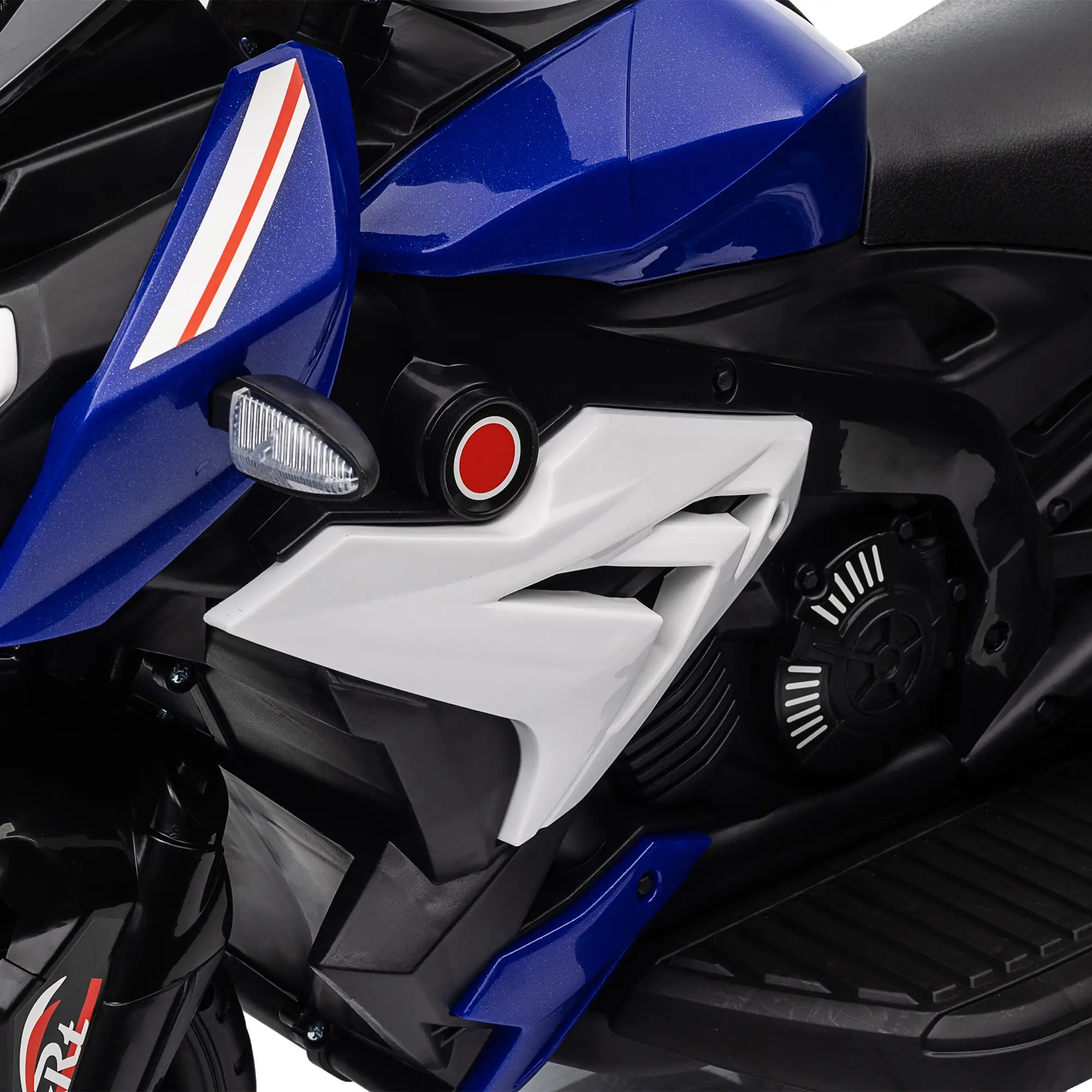 Kids Electric Motorcycle Ride-On Toy, 3 Wheels, Music, Horn, Lights, Blue Electric Motorcycles at Gallery Canada