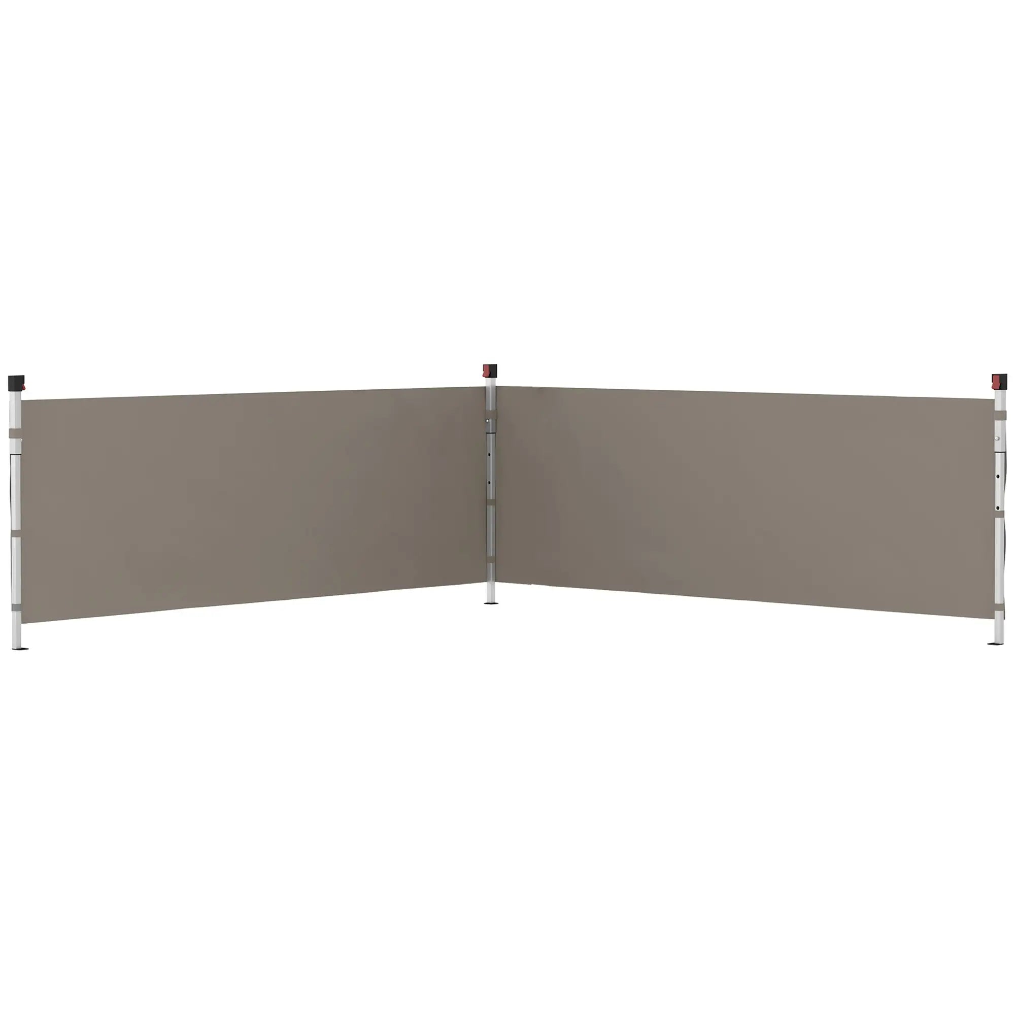 Canopy Sidewalls, 10' x 10' or 10' x 20', 2 PCS, Grey Gazebo Sidewalls Grey at Gallery Canada