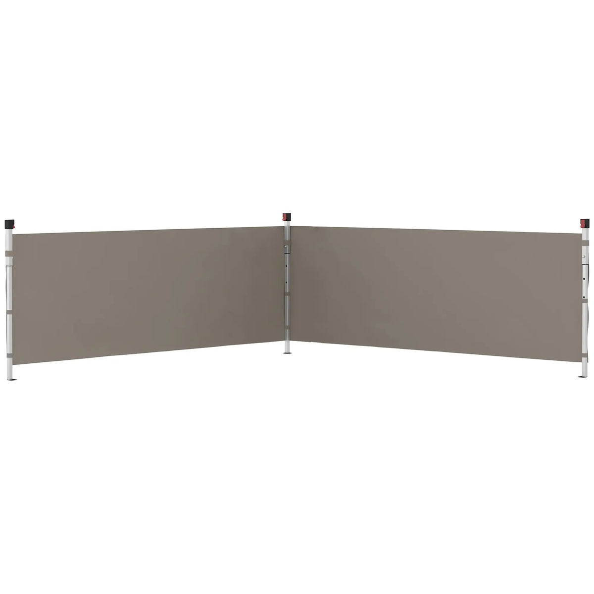 Canopy Sidewalls, 10' x 10' or 10' x 20', 2 PCS, Grey Gazebo Sidewalls Grey at Gallery Canada