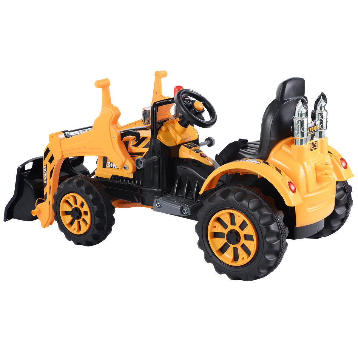 Kids Ride On Dumper Truck, 12V Battery Powered, Yellow Powered Ride On Toys at Gallery Canada