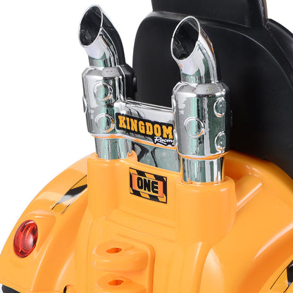 Kids Ride On Dumper Truck, 12V Battery Powered, Yellow Powered Ride On Toys at Gallery Canada