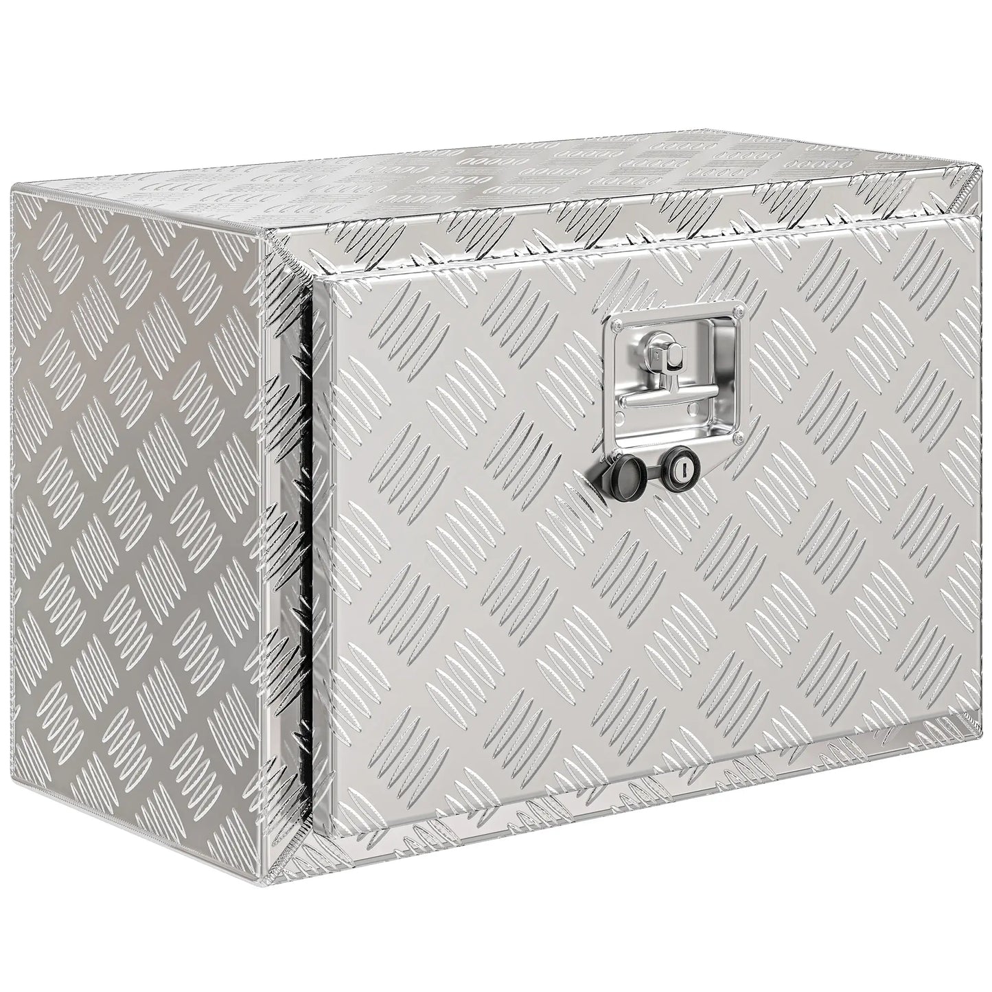 24 Inch Heavy Duty Aluminum Truck Bed Tool Box, Storage Chest With Lock Tool Organizers at Gallery Canada