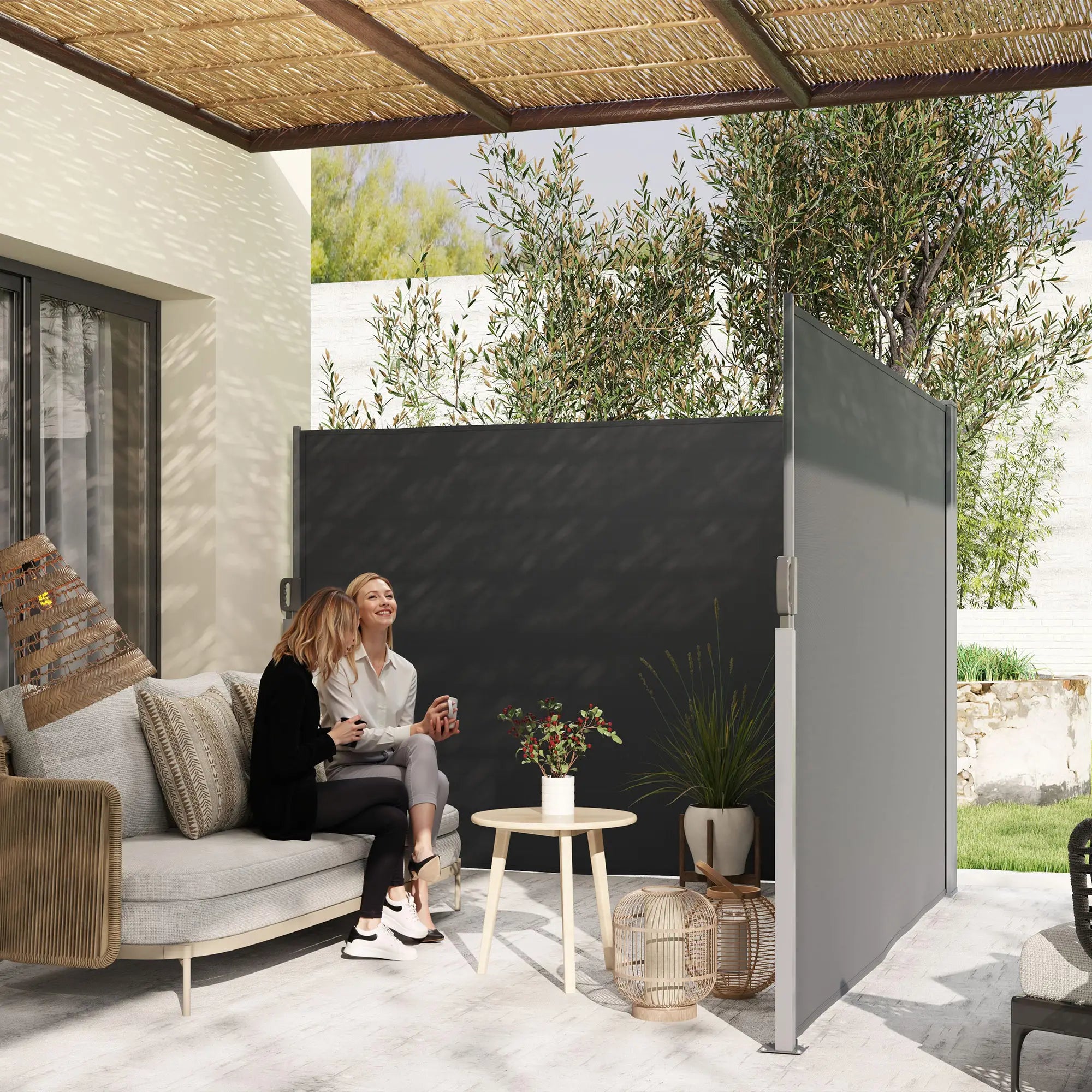 Retractable Double Side Awning, 79