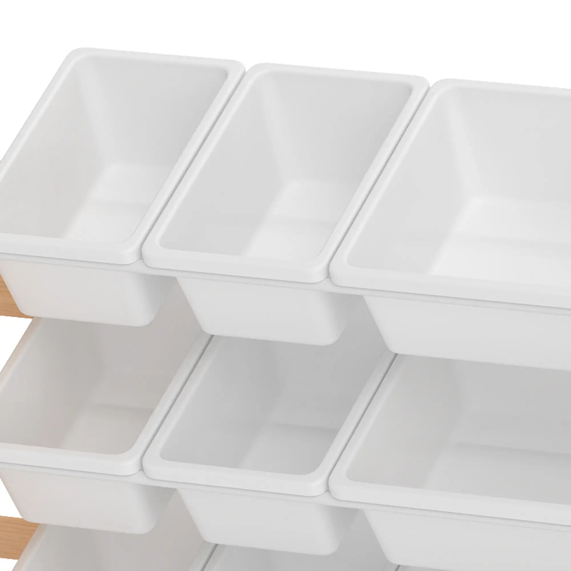 Kids Toy Storage Organizer, 3 Shelves, 12 Bins, Natural Baby & Kids Storage at Gallery Canada