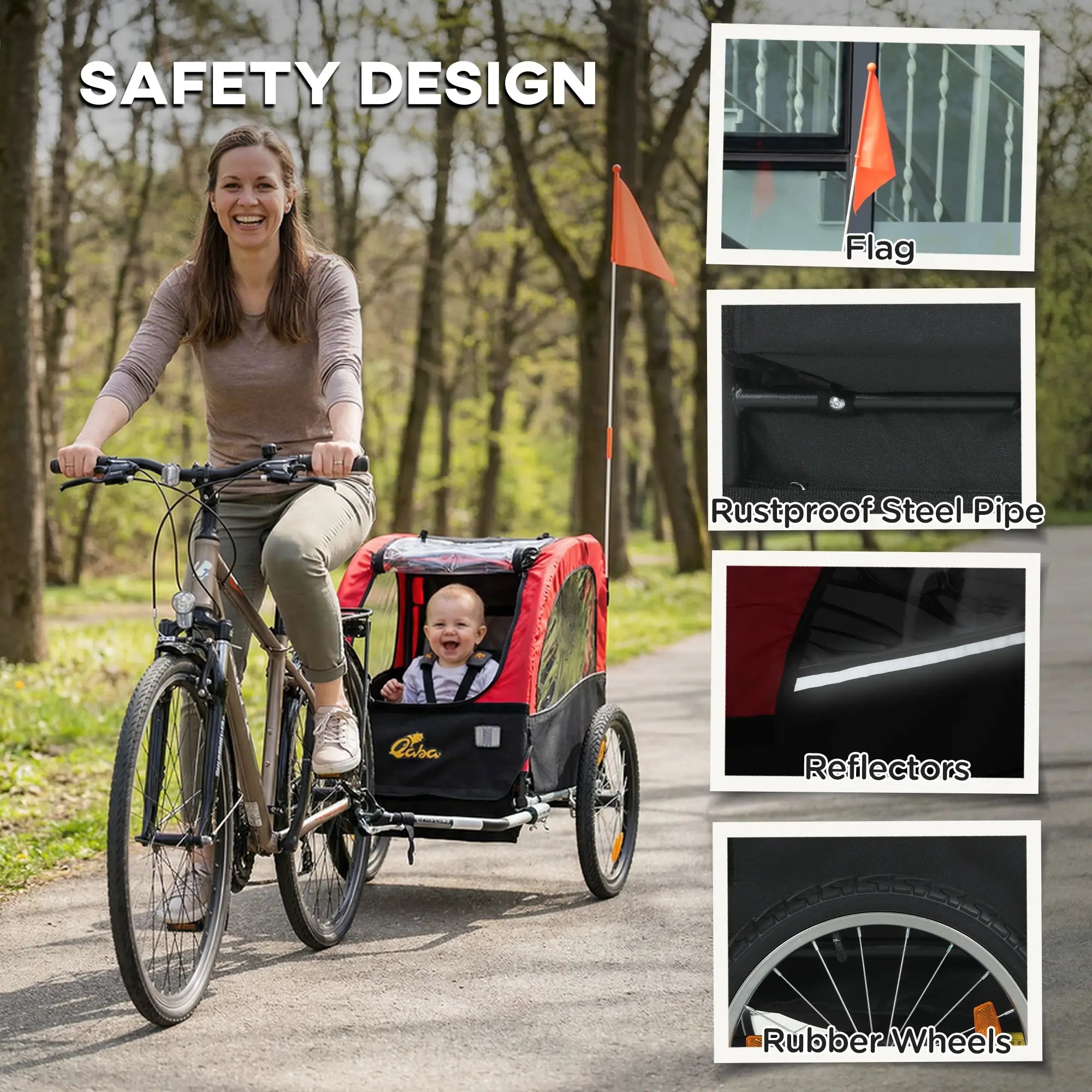 Kids Bike Trailer, 16