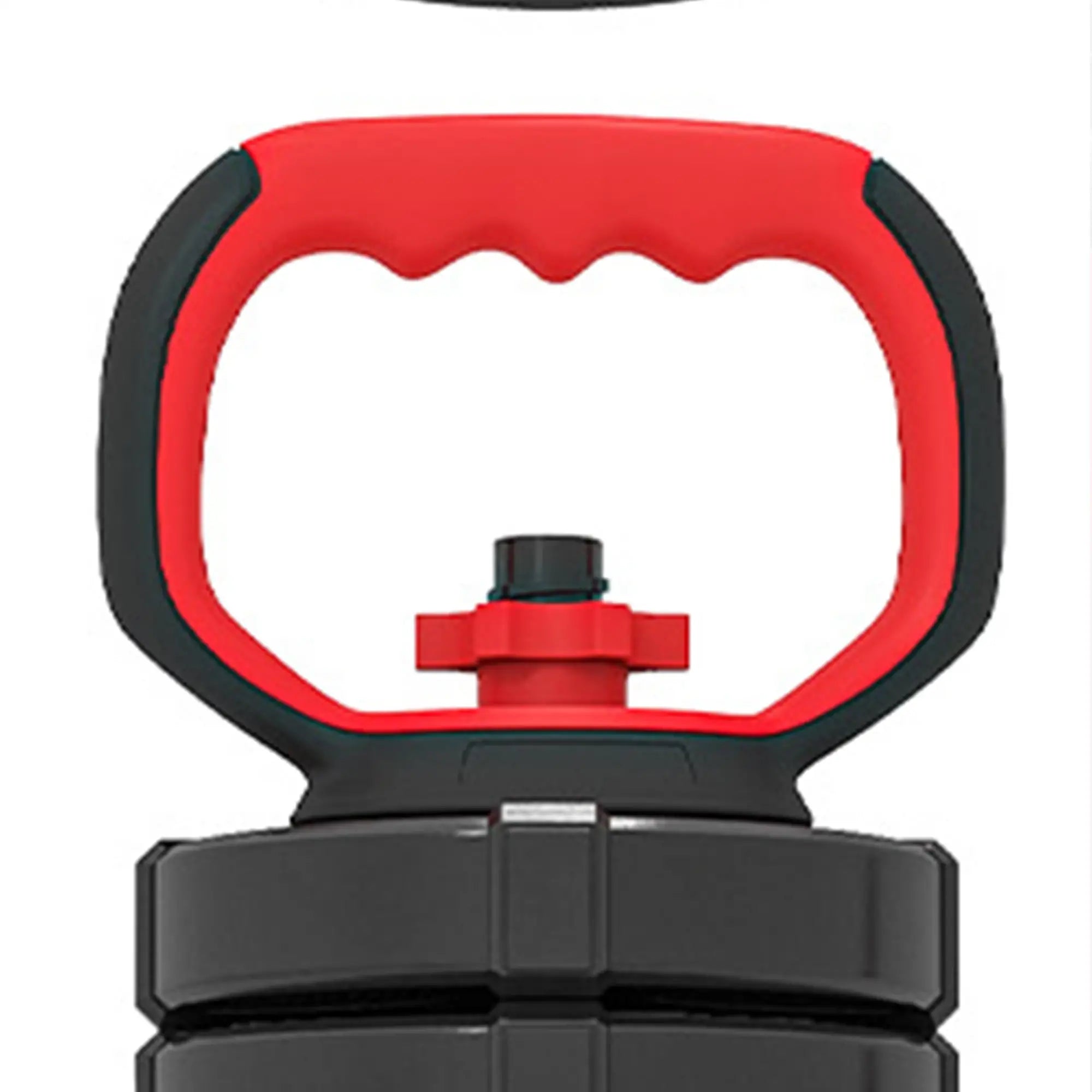 5-in-1 Adjustable Dumbbell Set 55 lbs, Black and Red Dumbbells & Barbells at Gallery Canada