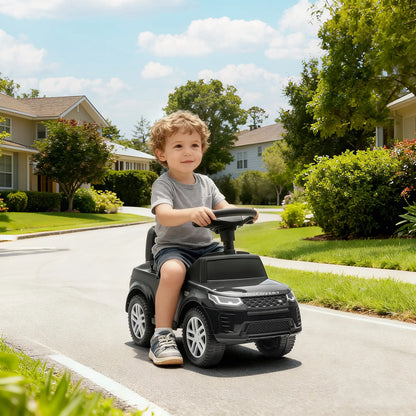 Land Rover Ride On Push Car, Anti-Tip, Black Push Cars for Toddlers at Gallery Canada