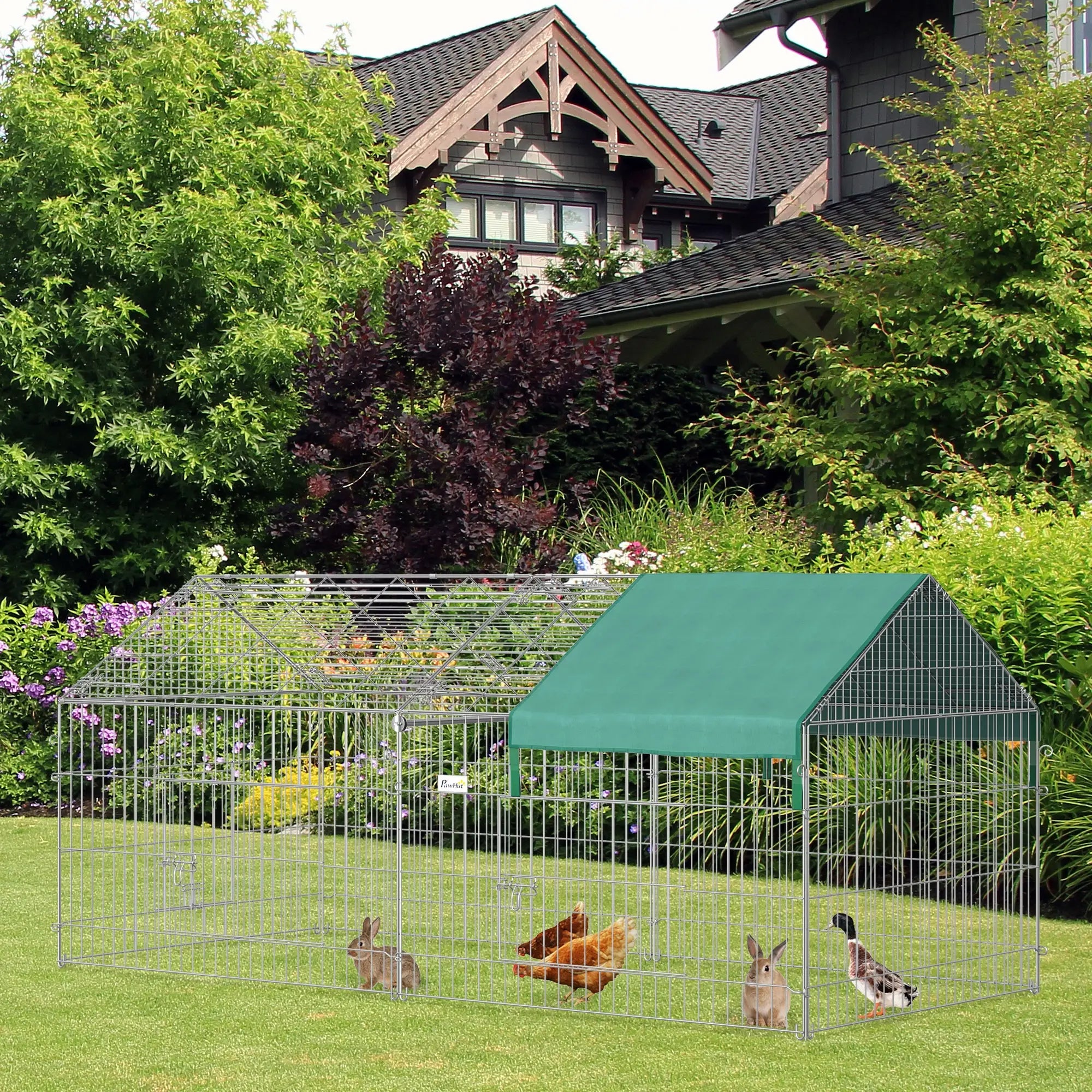 87x41x41-In Catio Rabbit Guinea Pig Cage, Small Animal Enclosure, Green Houses & Habitats at Gallery Canada
