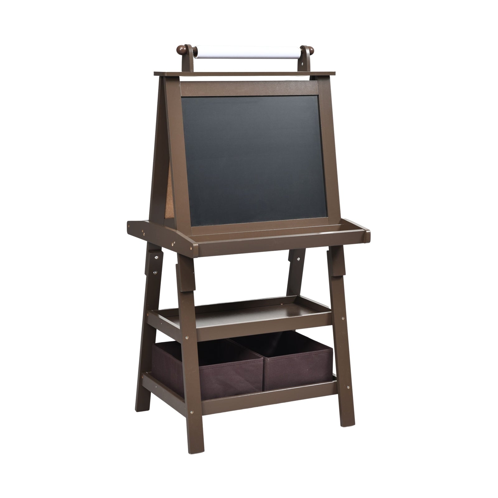 3 In 1 Double-Sided Art Easel, Brown Art Easels Brown at Gallery Canada