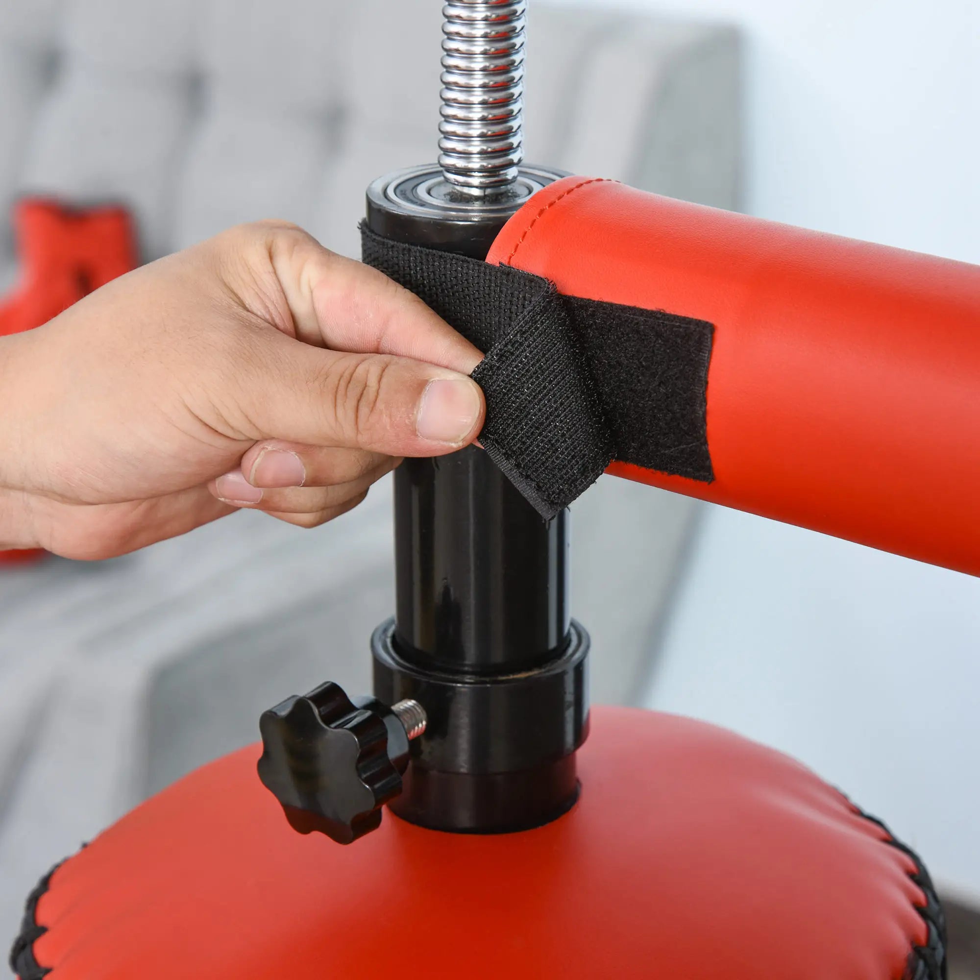 Freestanding Boxing Punch Bag Stand, 360° Rotating Arm, Speed Ball, Adjustable Height Punching Bag Hangers at Gallery Canada