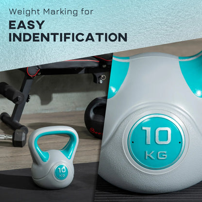 22 Lb Soft Kettlebell, Sand Filled Weight, Light Blue Strength Training Equipment at Gallery Canada