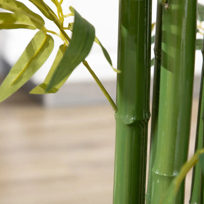 Set of 2 6 FT Artificial Bamboo Trees in Pot, Home Office Decor, Green Artificial Trees at Gallery Canada
