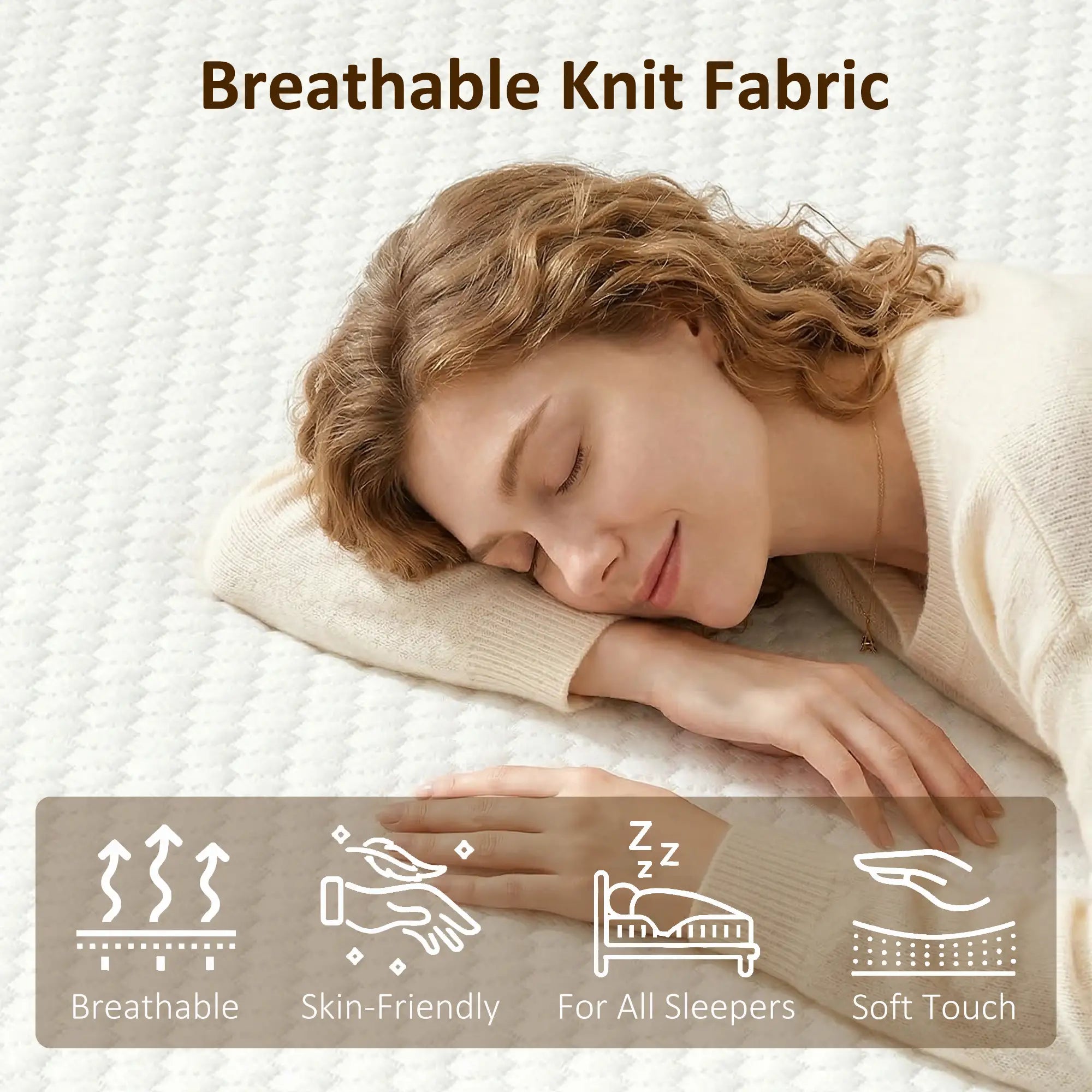 8 Inch Memory Foam Mattress, King, Medium Firm, CertiPUR-US Mattresses at Gallery Canada