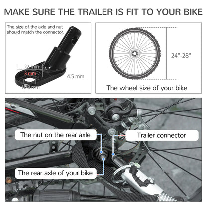 2-in-1 Dog Bike Trailer, Large, Red Dog Bike Trailers & Strollers at Gallery Canada