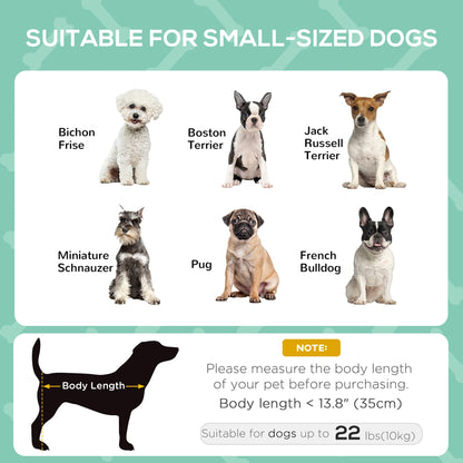 Portable Raised Dog Cot with Canopy, Small-Sized, Grey Elevated Dog Beds at Gallery Canada
