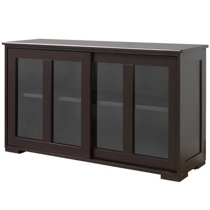 Modern Kitchen Sideboard, Stackable Storage Cabinet, Sliding Glass Door Bar Cabinets at Gallery Canada