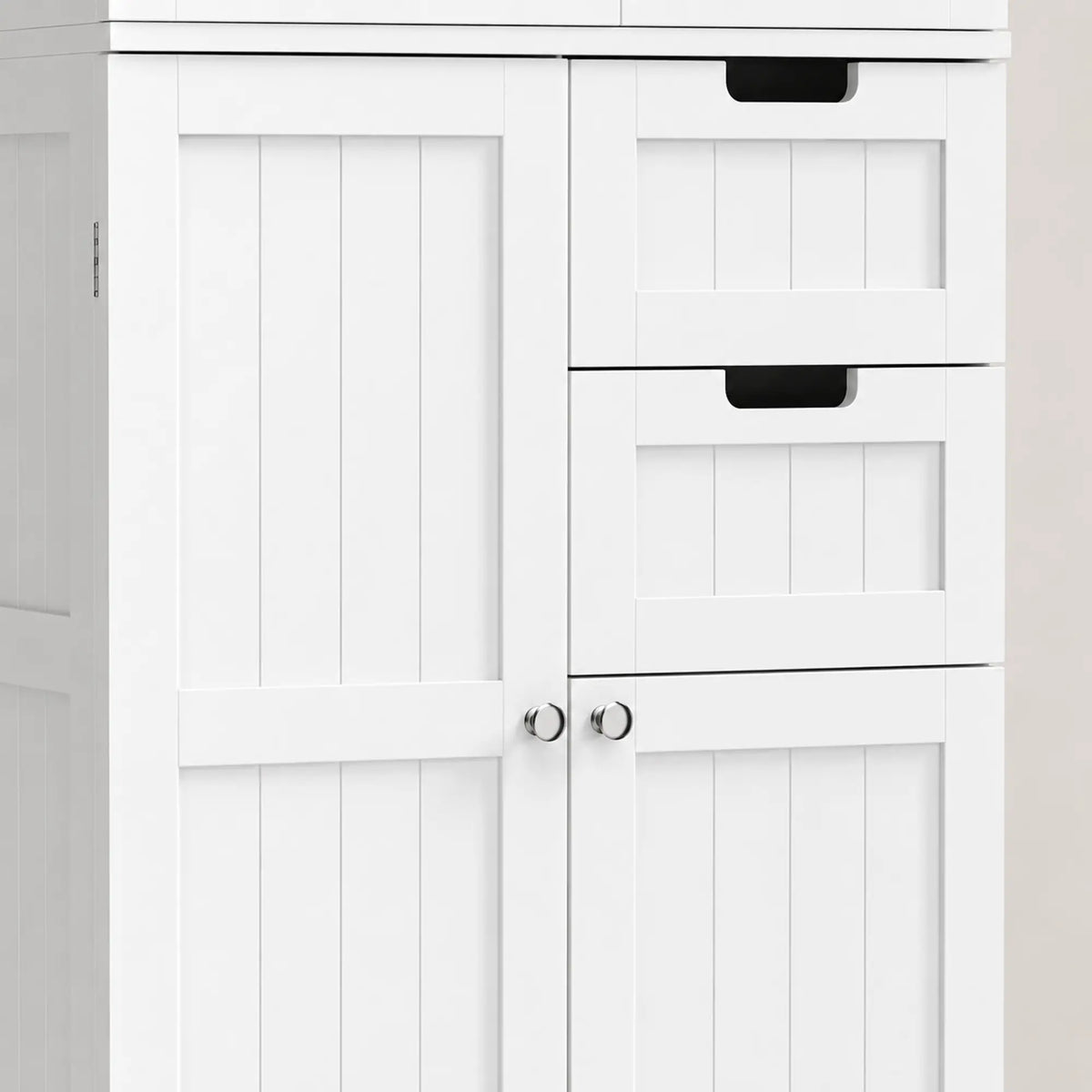Tall Bathroom Storage Cabinet With Adjustable Shelves, White Freestanding Bathroom Cabinets at Gallery Canada