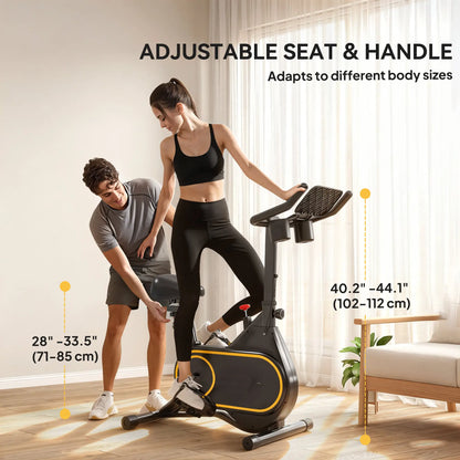 Magnetic Resistance Exercise Bike, LCD Display, Low Noise, Indoor Cycling Bike Exercise & Stationary Bikes at Gallery Canada