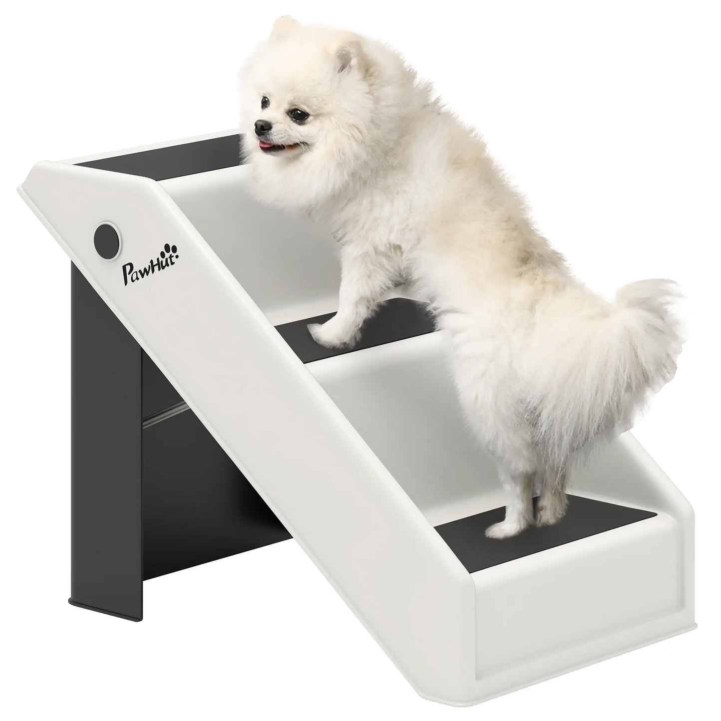 Dog Stairs, 14.5" H, Foldable Pet Ramp, 3 Non-Slip Steps Dog Stairs at Gallery Canada