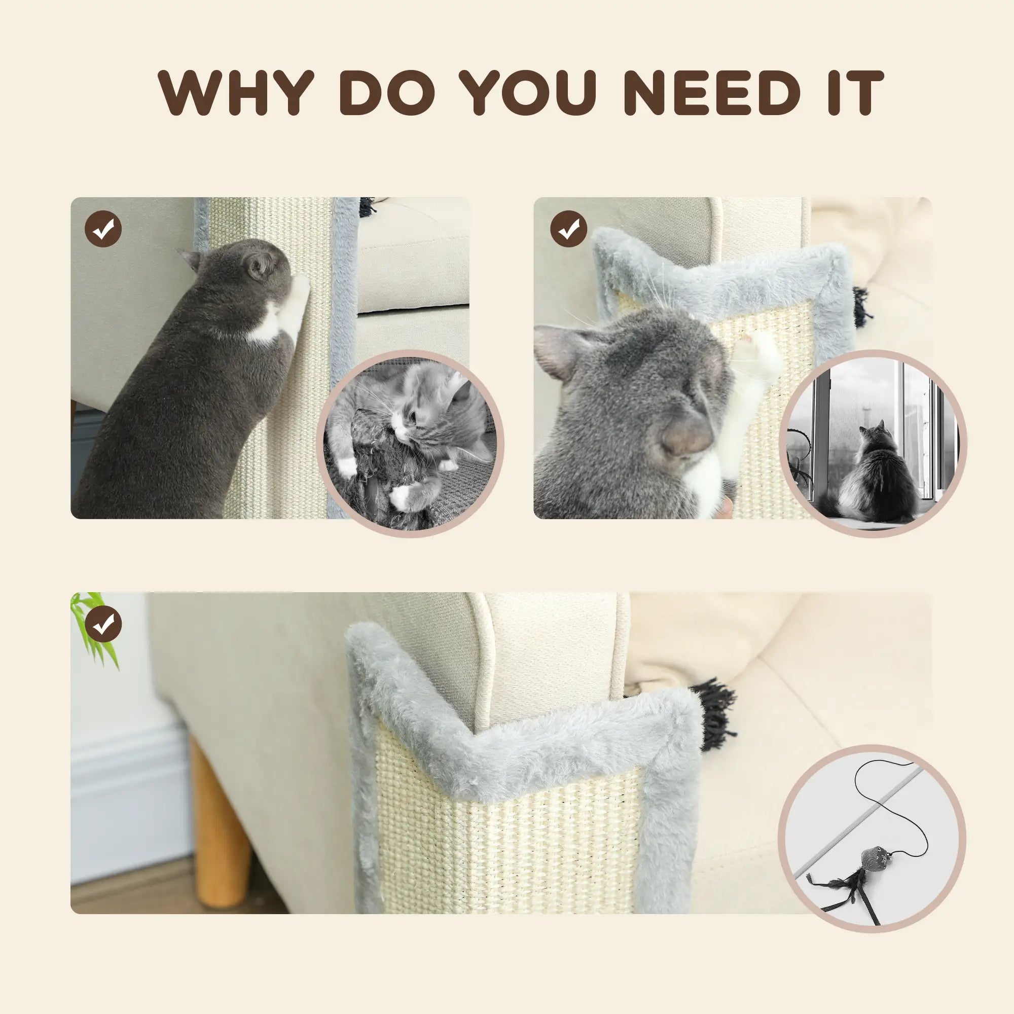 Cat Scratching Post for Indoor Kittens, 22
