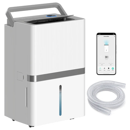100 Pint Smart Dehumidifier, 5200 Sq Ft, WiFi, App Control Home Dehumidifiers at Gallery Canada