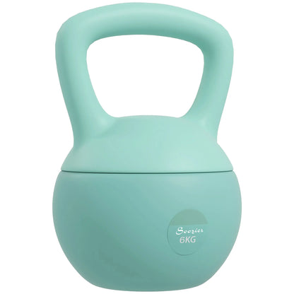 13 lb Soft Kettlebell, Sand Filled Weight w/ Grip Handle, Kettlebell Weight for Full Body Workout, Green Strength Training Equipment at Gallery Canada
