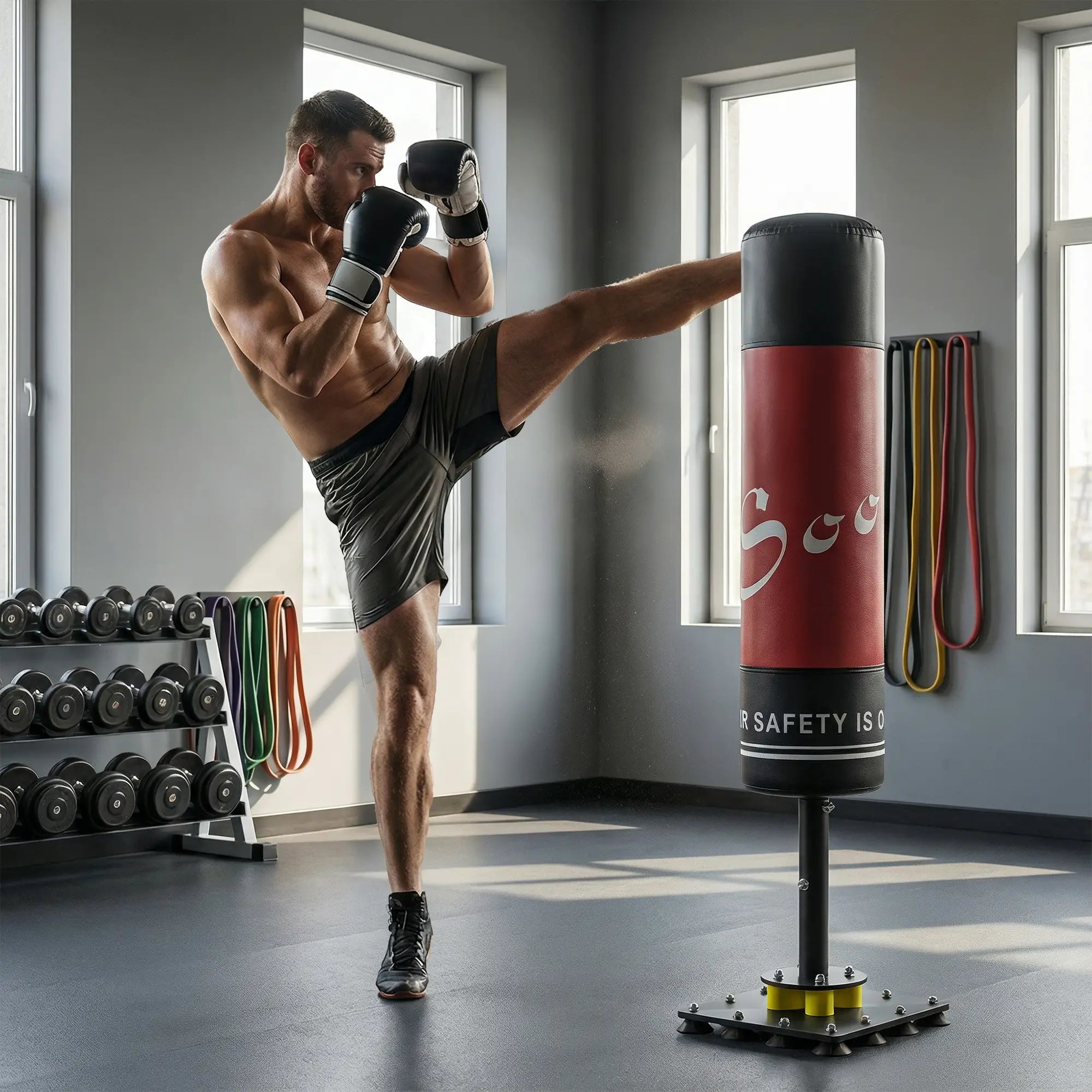Freestanding Punching Bag, 53