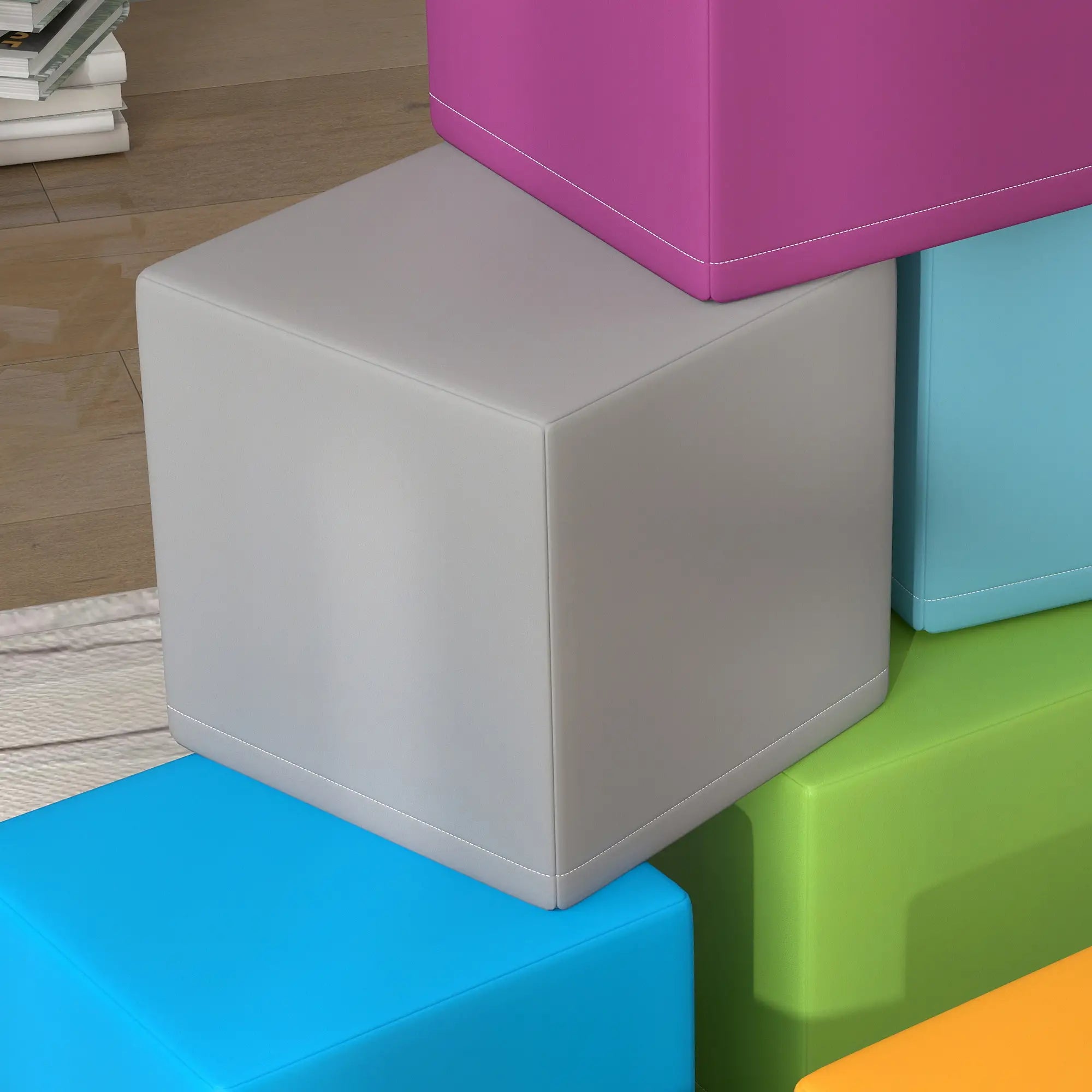 12 Piece Soft Play Blocks, Soft Foam Toy, Multicolours Baby Gym & Playmats at Gallery Canada