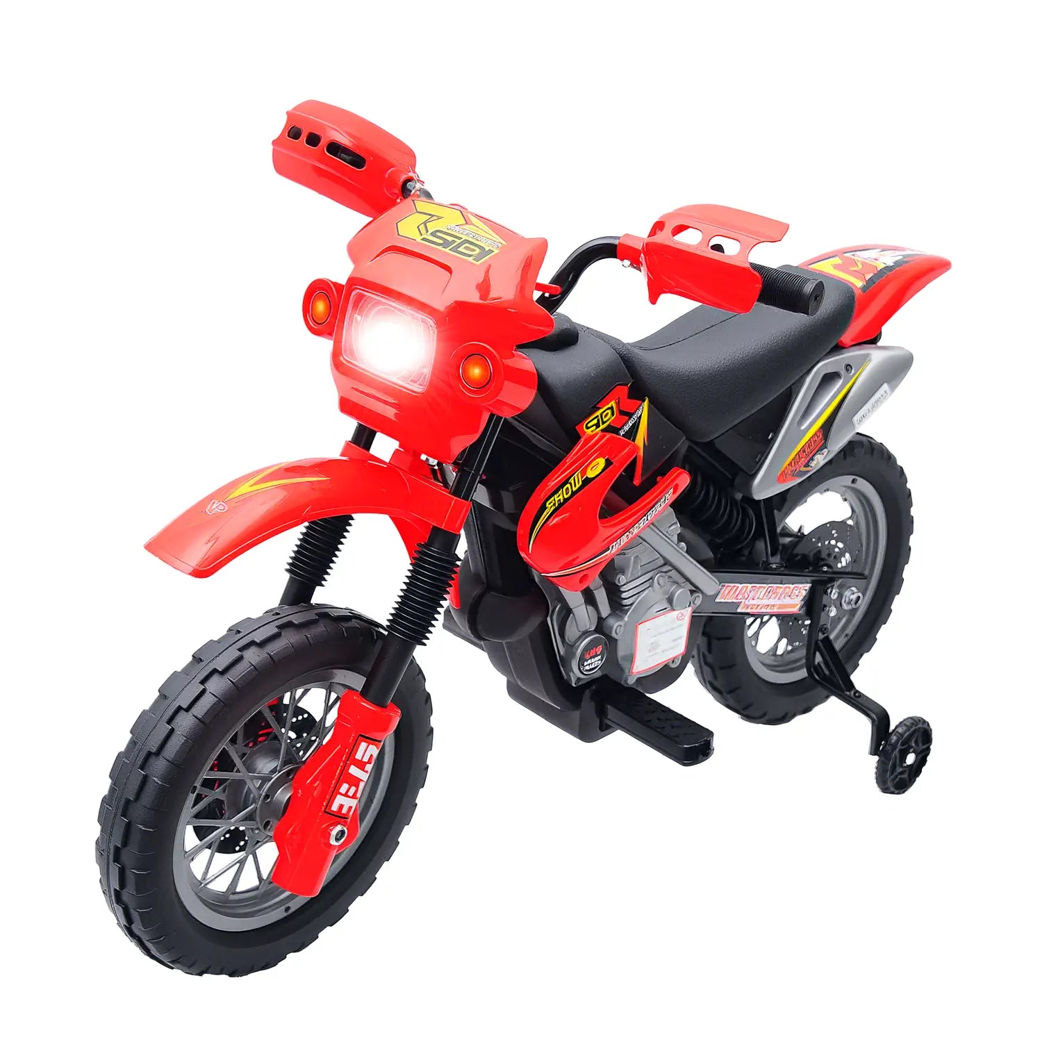 6V Electric Ride On Motorcycle, For 3-6 Year Olds, Red Electric Motorcycles Red at Gallery Canada