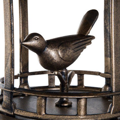 3-in-1 Garden Bird Bath Bowl, Large Water Basin, Gold Garden Decor at Gallery Canada