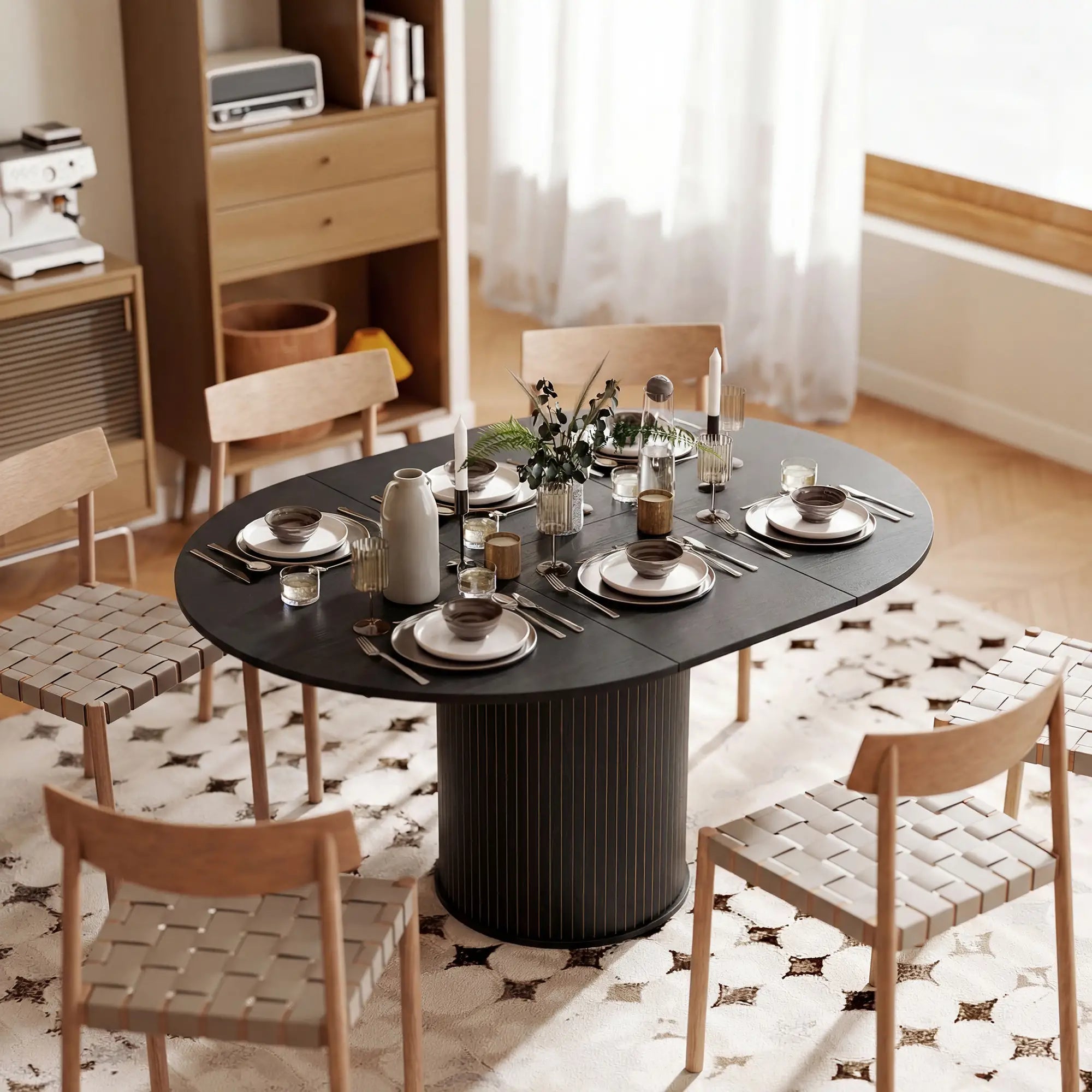 Extendable Kitchen Table, 43.5