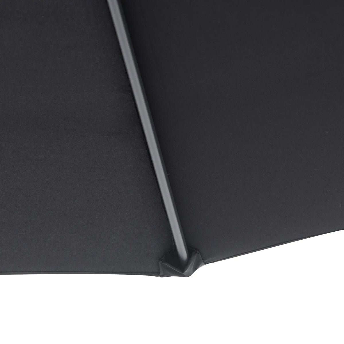 10' Deluxe Patio Umbrella, Outdoor Market Parasol, Black Cantilever Umbrellas at Gallery Canada