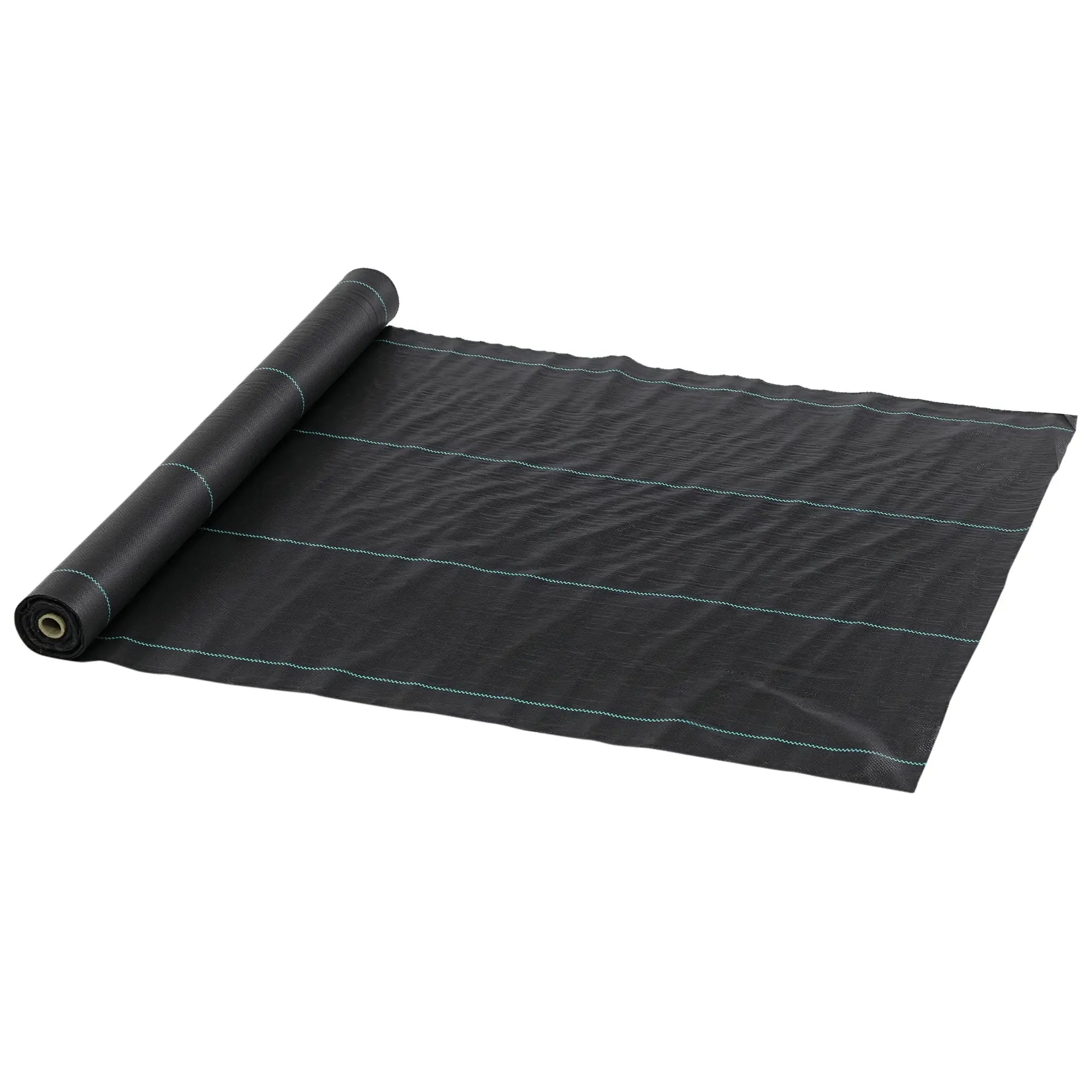 Weed Barrier Landscape Fabric 3ft X 164ft, Heavy Duty 2oz, Black Weed Barrier Fabrics Black at Gallery Canada