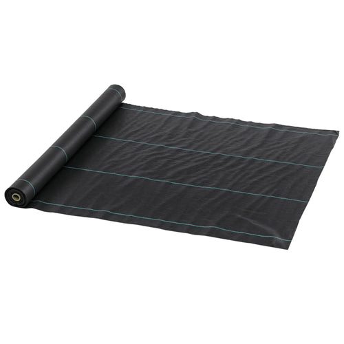 Weed Barrier Landscape Fabric 3ft X 164ft, Heavy Duty 2oz, Black