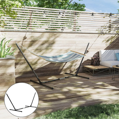 Adjustable Hammock Stand, Fits 10-13 Ft, Up to 264 Lbs, Black Hammock Stands at Gallery Canada