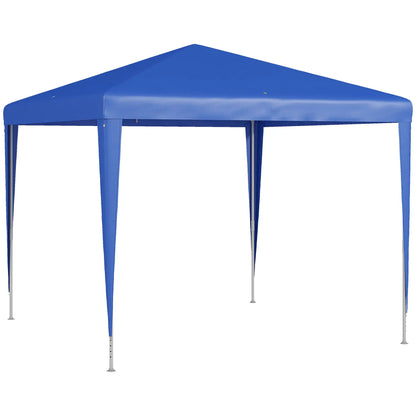 9' x 9' Portable Canopy Tent, Outdoor Gazebo, Dressed Legs, Blue Canopy Tents at Gallery Canada