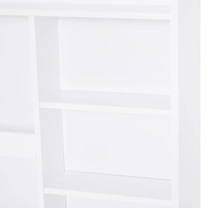 Wall Mounted Fold Out Desk, Space Saving Computer Table, White Black Writing Desks at Gallery Canada