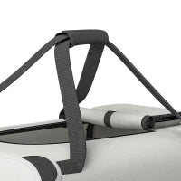 Soft Sided Pet Carrier Bag for Extra Large Dogs, Light Grey Dog Bike Trailers & Strollers at Gallery Canada