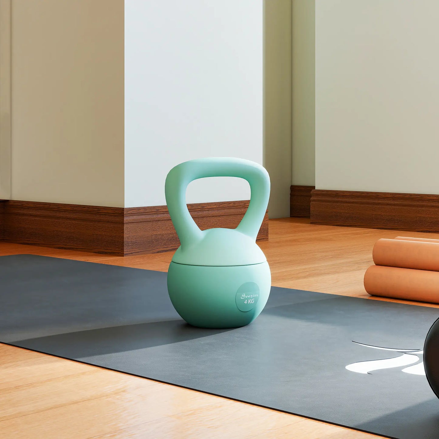 9 lb Soft Kettlebell, Sand Filled Weight w/ Grip Handle, Kettlebell Weight for Full Body Workout, Green Strength Training Equipment at Gallery Canada