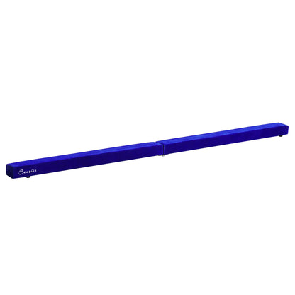 7ft Folding Balance Beam, Gymnastics Beam with Wood Core, Blue Gymnastics Mats Blue at Gallery Canada