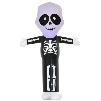 10ft Halloween Inflatable Skeleton Ghost, LED Lighted, Indoor Outdoor Decor Halloween Decorations at Gallery Canada