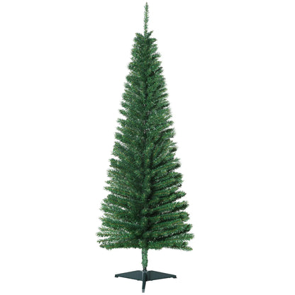 5FT Pencil Christmas Tree, Realistic Branches, Stable Stand, Green Pencil Christmas Trees at Gallery Canada