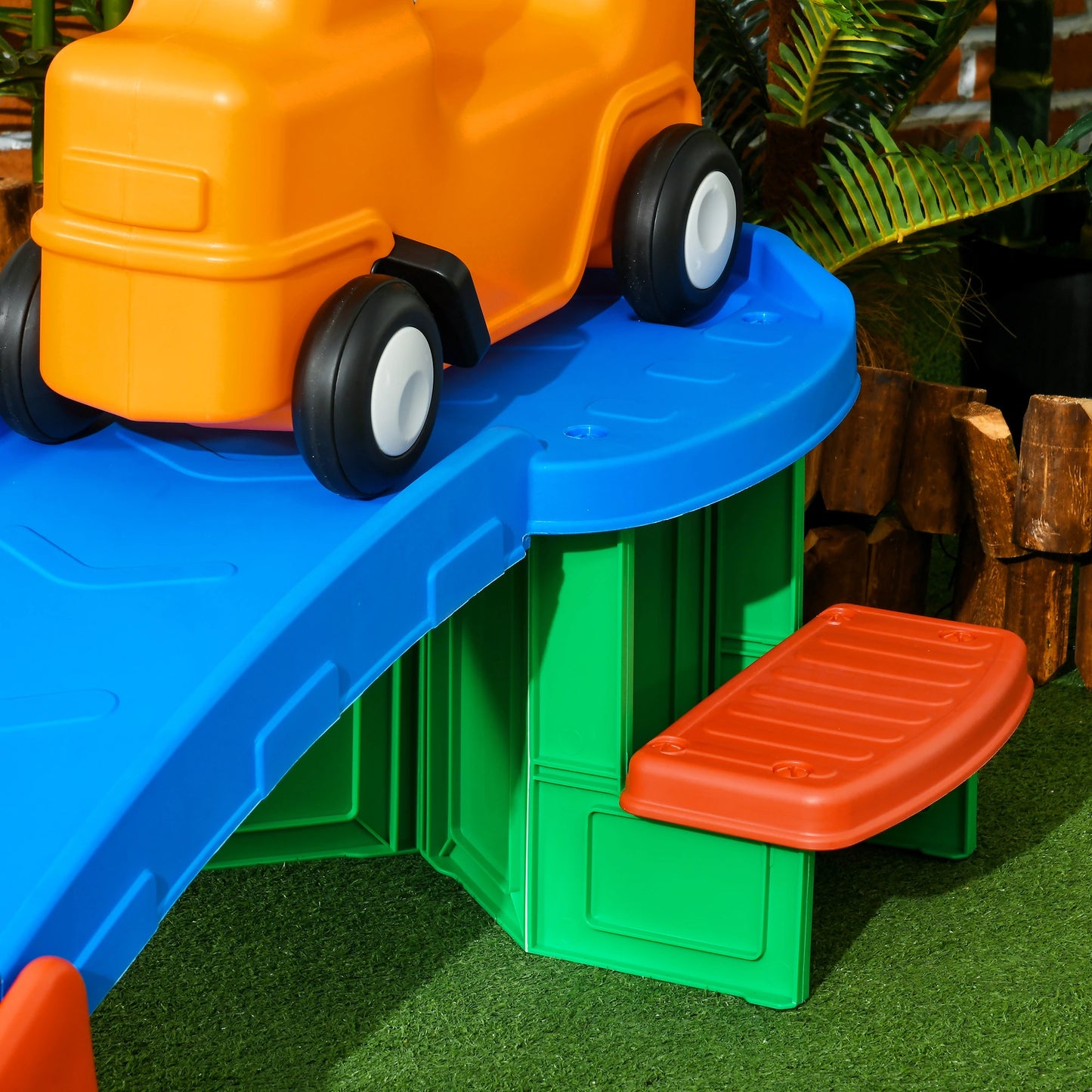 9.8 ft Roller Coaster For Kids, 4 Piece Toddler Ride On Toy Push Cars for Toddlers at Gallery Canada