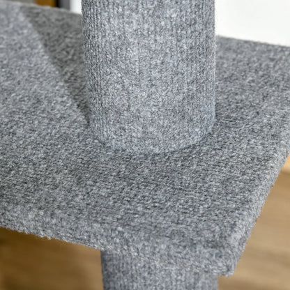 100 Cat Tree, 3 Perches Activity Center, Grey Floor to Ceiling Cat Trees at Gallery Canada