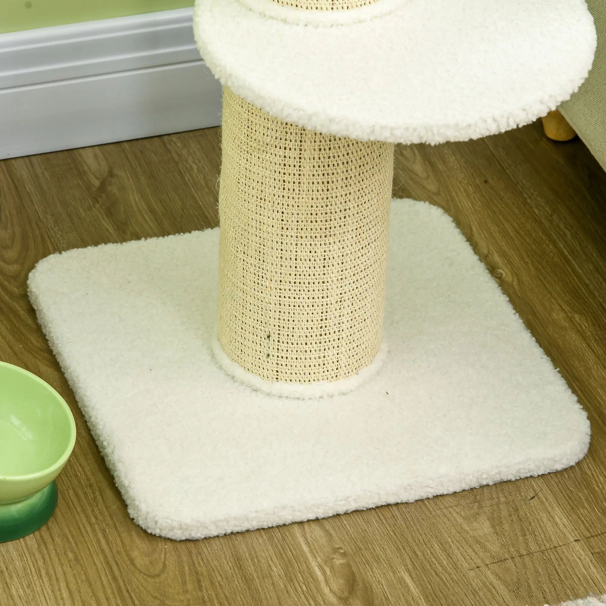 Cat Tree with Scratching Post, Bed, Cushion, Perch, 18
